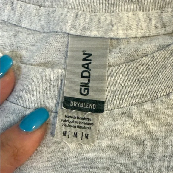 Bundle of 2 Gray Graphic T-Shirts with Chiefs Design - Picture 3 of 10